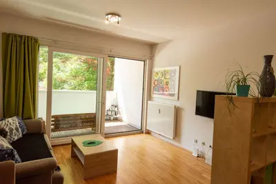 Image de two rooms appartement with loggia to relax