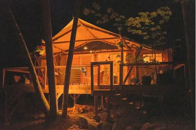Image de Rapids Luxury Canvas on Deer Lake