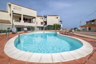 Appartement \"Soleluna\" avec piscine partagée et climatisation