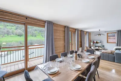 Image de Appartement 118m², près des pistes, 8 personnes, 5 flocons or