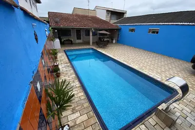 Image de Cozy house with pool in Praia Grande - 5 minutes from the beach!