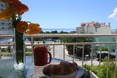 Image de Appartement de vacances Makarska pour 1 - 5 personnes avec 2 chambres à coucher - Logement de vacanc