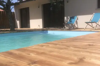 Image de Maison climatisée avec piscine entre Montalivet et Soulac