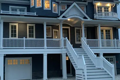 Image de Mantoloking Nj \/waterfront house beautiful sunsets and views of the Bay