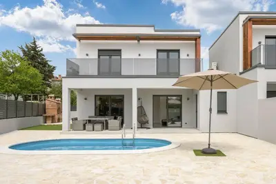Image de Belle maison à Labin avec WiFi