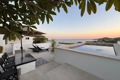 Private 3 bed 3 bath home with it's own pool and amazing ocean views.