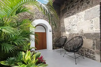 Image de Maison de campagne 'Dalia - Finca La Suerte Grande' avec vue montagne et Wi-Fi
