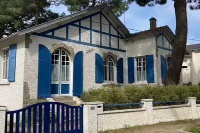 Image de Coeur de La Baule : Villa  Familiale néo Basque - 10 personnes - 5 Chambres.