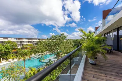 Image de Amazing three bedroom penthouse at Awa Playacar with beautifull amenitiest