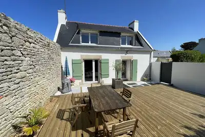 Jolie maison de vacances à Saint Guenolé