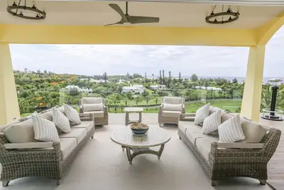 Large home at one of the highest in Tuckerstown, newly renovated.