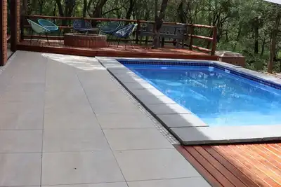 Image de Beautiful modern home in the African bush, next to the Kruger National Park.