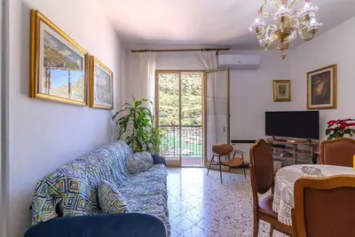 Image de Maison de vacances \"Angolo di Cielo\" avec vue sur la mer, balcon et Wi-Fi
