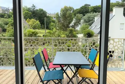 Image de Appartement avec balcon terrasse Ă Perros-Guirec