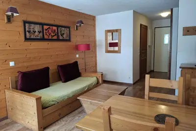 Image de Studio confortable avec balcon à Brides-les-Bains, pour 4 pers, proche thermes et centre-village