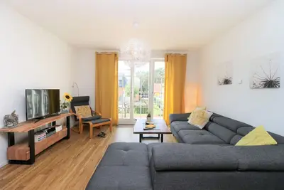 Image de Ferienwohnung mit SĂĽdbalkon nur Wenige Schritte vom Strand Entfernt
