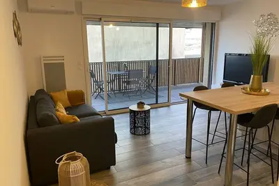 Image de Appartement T2 idéal 4 pers à 100m plage avec parking et animaux acceptés