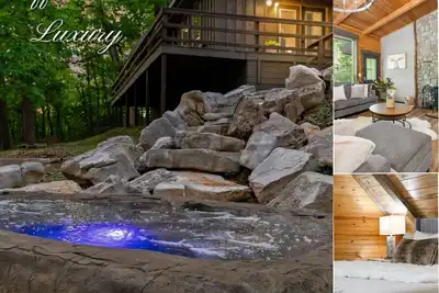Image de Swimming Hole Family Lodge Buffalo River Hot Tub
