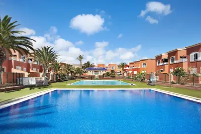 Image de Maison de vacances 'Little Dunes' avec piscine partagée, terrasse et Wi-Fi