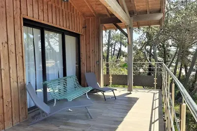 Image de Villa de 3 chambres au Cap Ferret côté océan