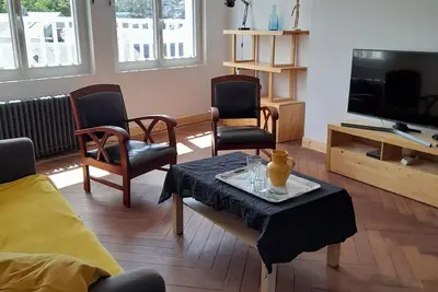 Image de appartement belle vue centre ville Fécamp 1 km de la plage