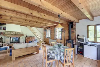 Image de Joli Chalet Seytroux - 6 Personnes - Jardin avec Vue Montagnes