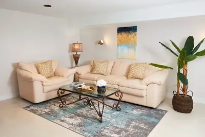New modern basement suite - separate entrance & parking