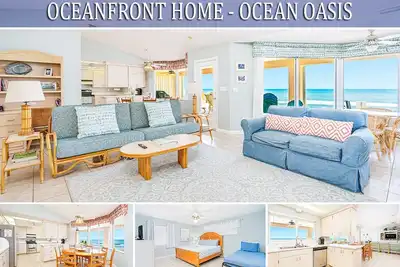 Image de \"Ocean Oasis\" - Direct, Oceanfront Home -4br/4ba