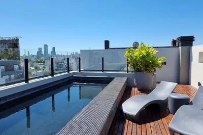 Image de Bright & Quiet Studio In Palermo Hollywood\/Chacarita With Rooftop Pool