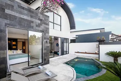 Image de Stylish 2 Bd Villa w/ Pool & Office in Pererenan