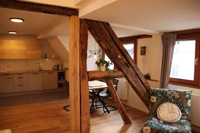 Image de Renovated maisonette vacation apartment in the historic old town center of Sulzburg