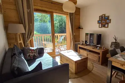 Image de 3ème étage, vue montagne, balcon, télévision, 51m², Valmorel