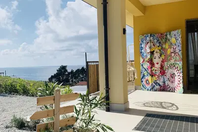 Image de Boutique villa apartment near Tropea with garden and breathtaking sea view