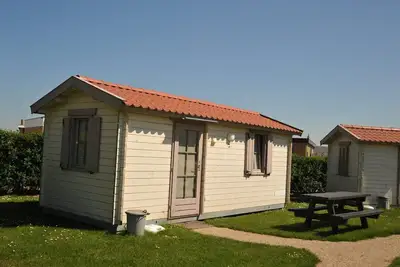 Image de Eenvoud met Comfort, Eigen Toilet, Op Glamping Veld