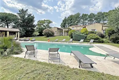 Image de Villa Panorama - Grande Bastide de charme pour 14 pers avec piscine, spa, tennis