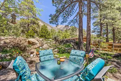 Image de The Pine Tree Getaway w\/ Hot Tub, hammock and forest backyard!