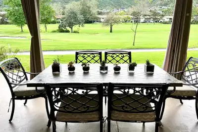 Image de Condo with golf course view and stunning sunset