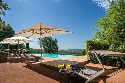 Image de Borgo San Polino, villa with private pool