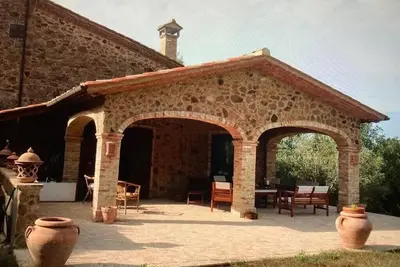 Apartment with private garden near the forest and 4km from the sea