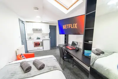Image de Beautiful 1-Bed Studio in Birmingham