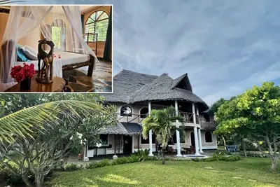 Image de Suite Turtle de 38m2 dans une Villa 560 m2, Vue sur l'Océan Indien