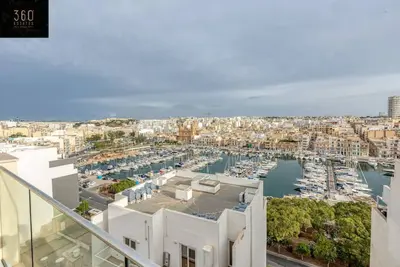 Image de Pta012 - Mark Gauci · Stunning 2br penthouse with beautiful harbour view