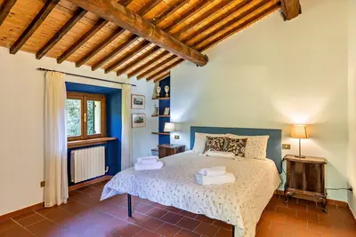 Image de Maison de vacances 'Casa Rossa Vendri' avec jardin privé et Wi-Fi