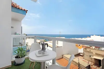 Image de Appartement de vacances 'Alcamar' avec vue sur la mer, balcon et Wi-Fi