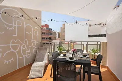 Image de Appartement de vacances 'Viva El Viento' avec terrasse privée et Wi-Fi