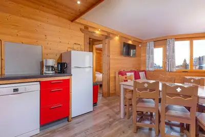 Image de Charmant Appartement Rénové de 3 Chambres au Centre d'Avoriaz, Proche des Commerces et Pistes
