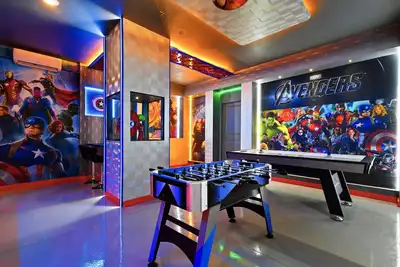 Image de Last Minute Disney! Private Pool, Hot Tub, Game Room & Themed Bedrooms. Book Now! #79725