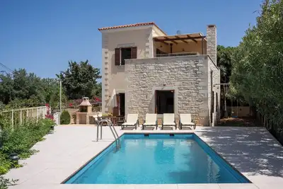 Image de Stylish Lotus villa, private pool, near beaches, restaurants in Prines Rethymno.