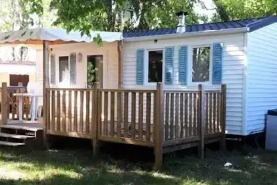 Image de Mobil home Confort Family - 25m² - 2 chambres - terrasse ombragée - 4 personnes