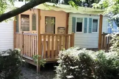Image de Mobil Home Eco Nature 4\/6 pers. - 25m² - 2 chambres - belle terrasse - 4 à 6 personnes - 4 pers. inclus dans le tarif